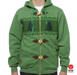 Turbokolor Bluza Klim Hood Green 